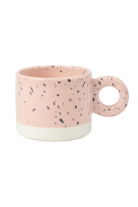 Mug céramique motif encre éclaboussée design 280ml