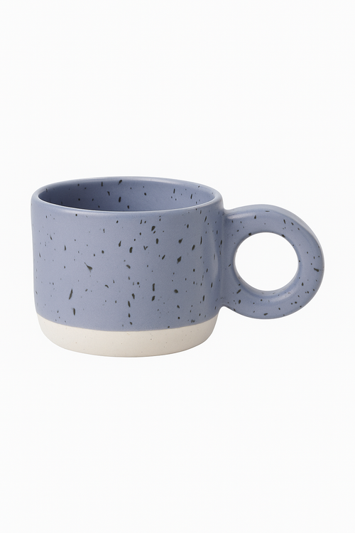 Mug ceramique motif encre eclaboussee elegant 280 ml