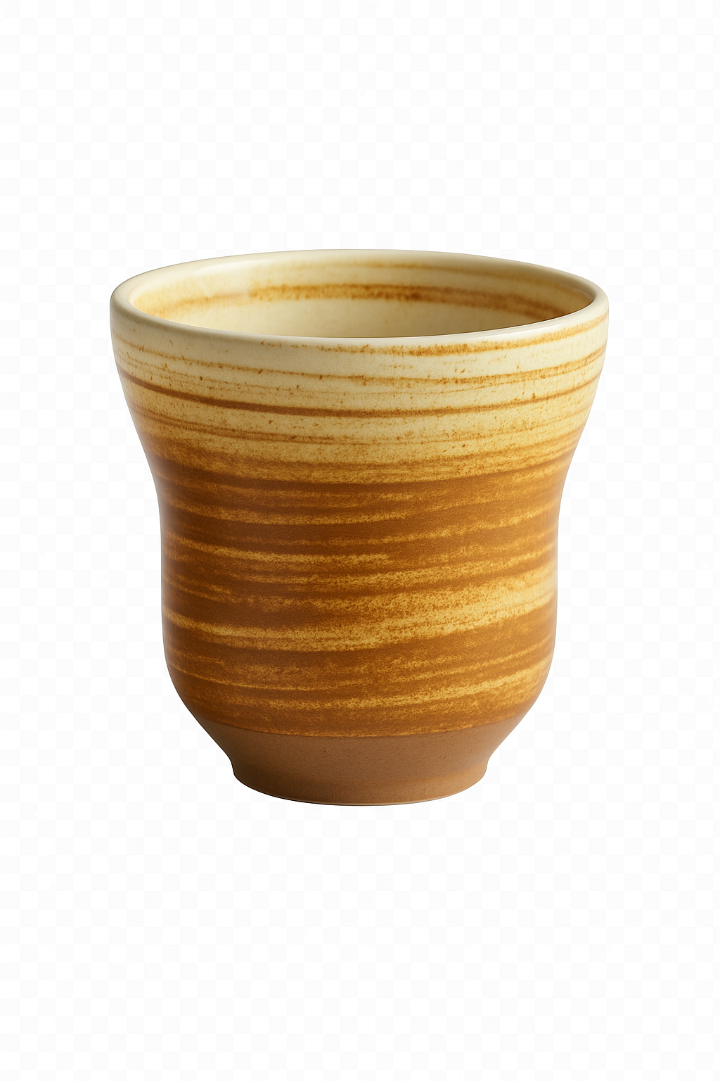 Mug céramique raku vintage peint main texture naturelle
