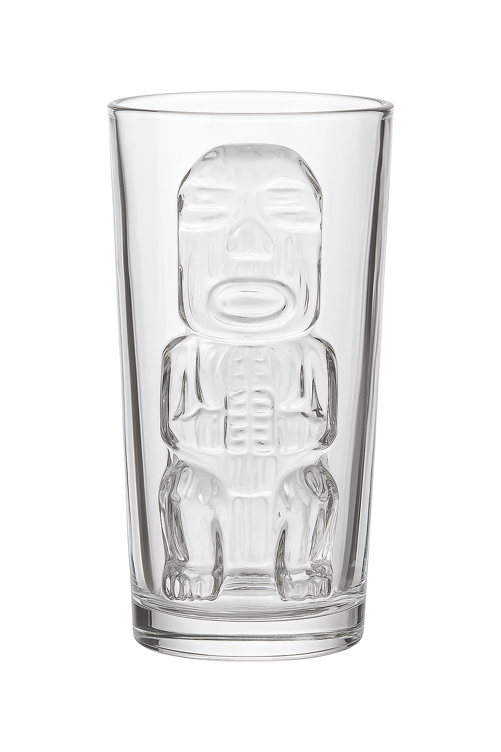 Mug tiki verre transparent style bar cocktail