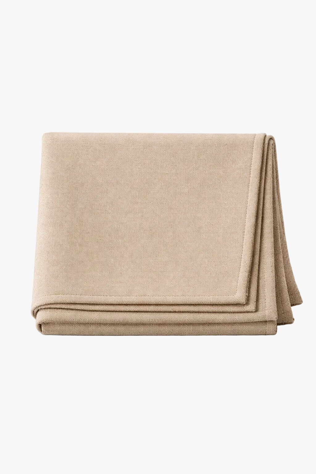Nappe coton lin imperméable style uni table repas