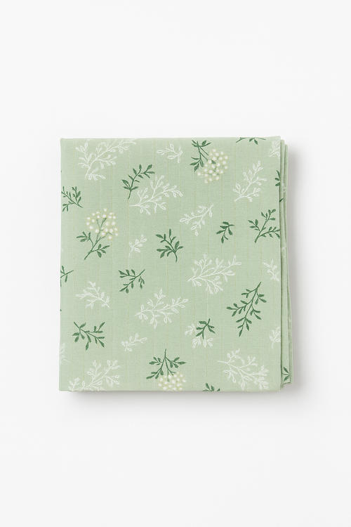 Nappe coton motifs marguerites style coréen table élégante