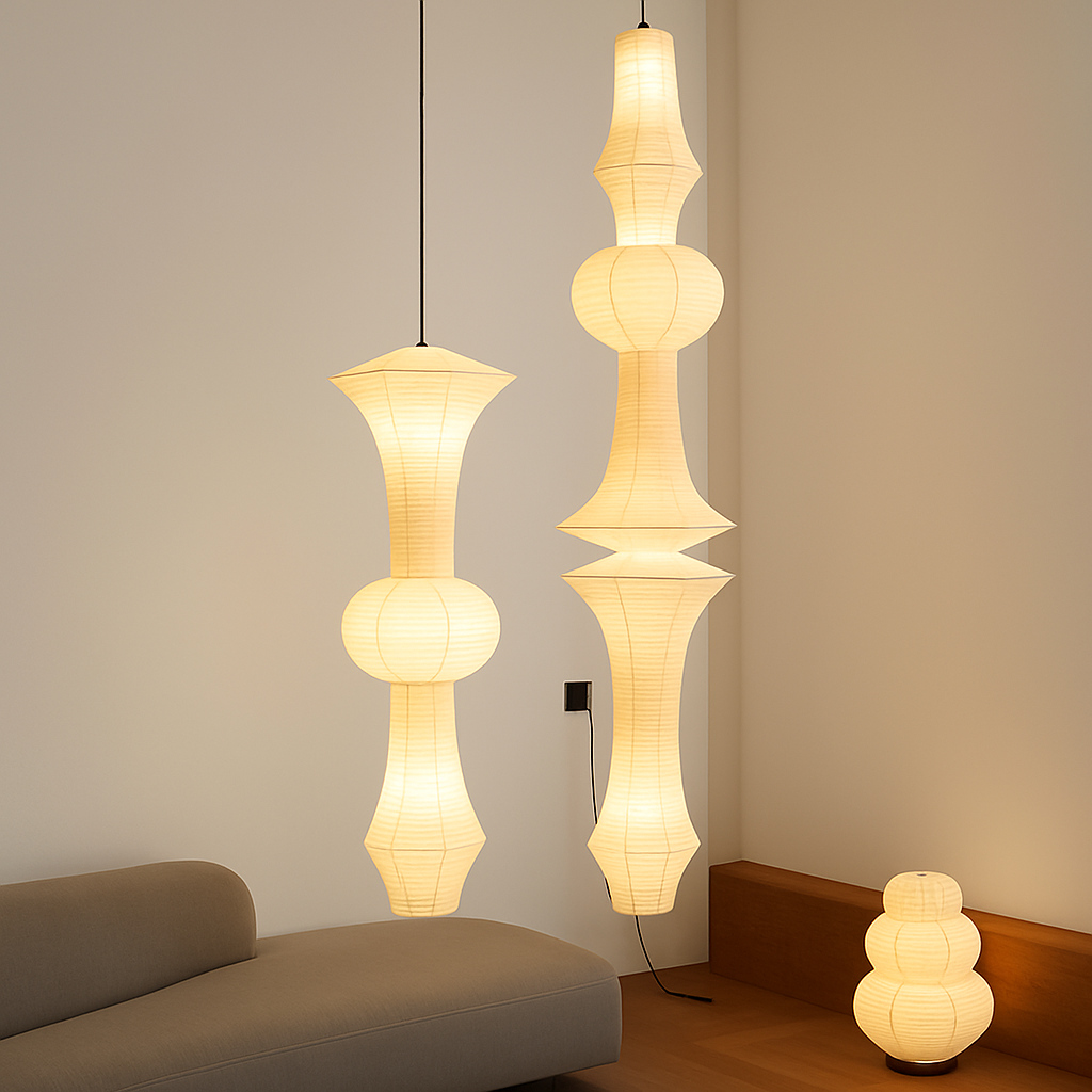 Lampe de chevet suspendu