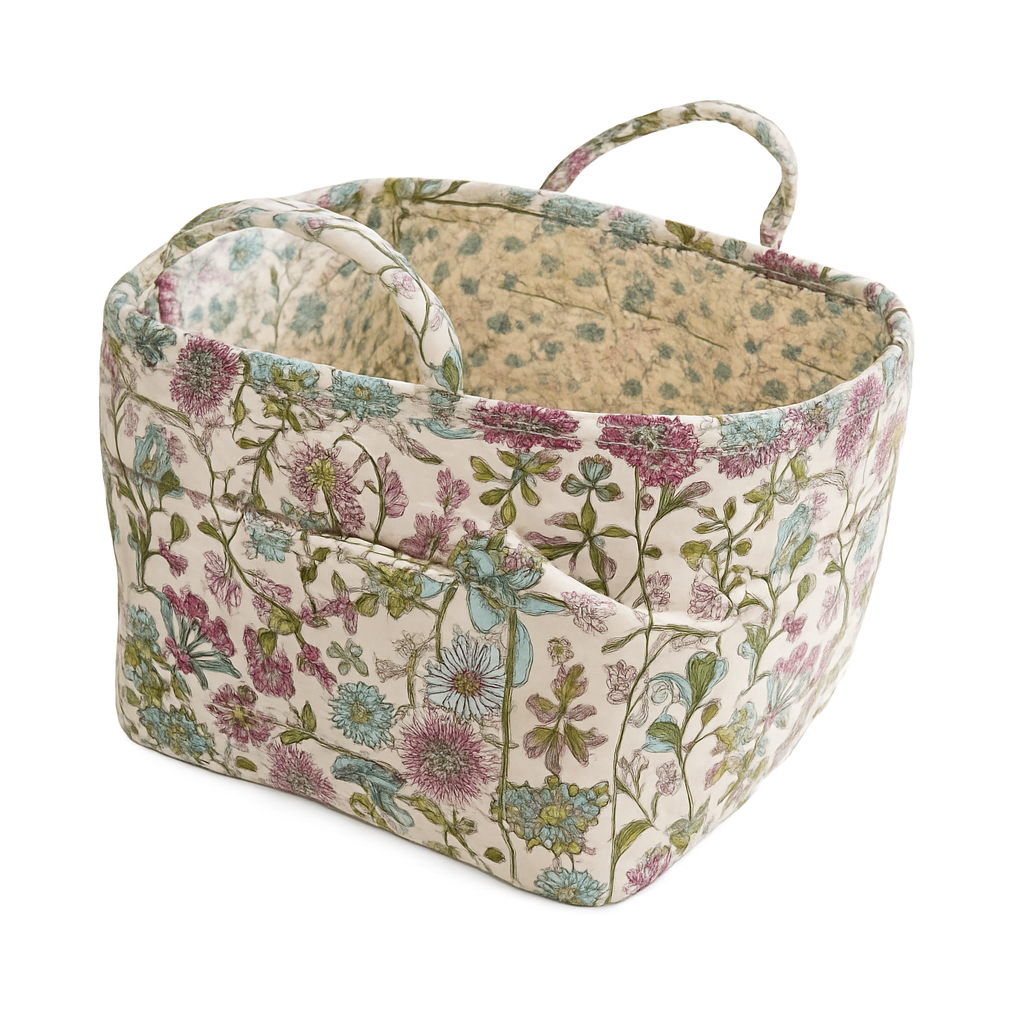 paniers de rangement en tissu grande capacité avec poignées pratiques - vue 16 sur 15