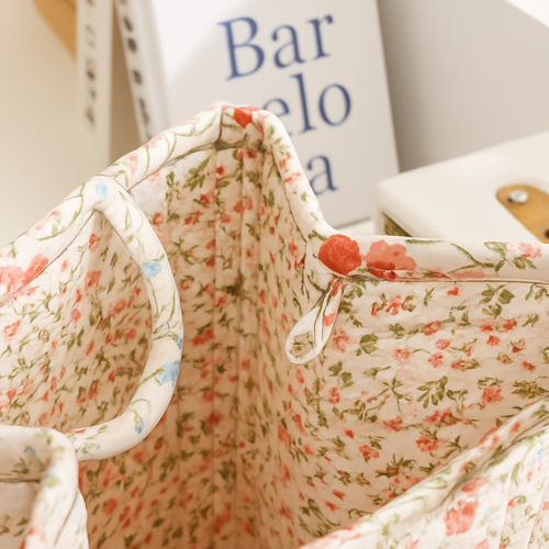 paniers de rangement en tissu grande capacité avec poignées pratiques