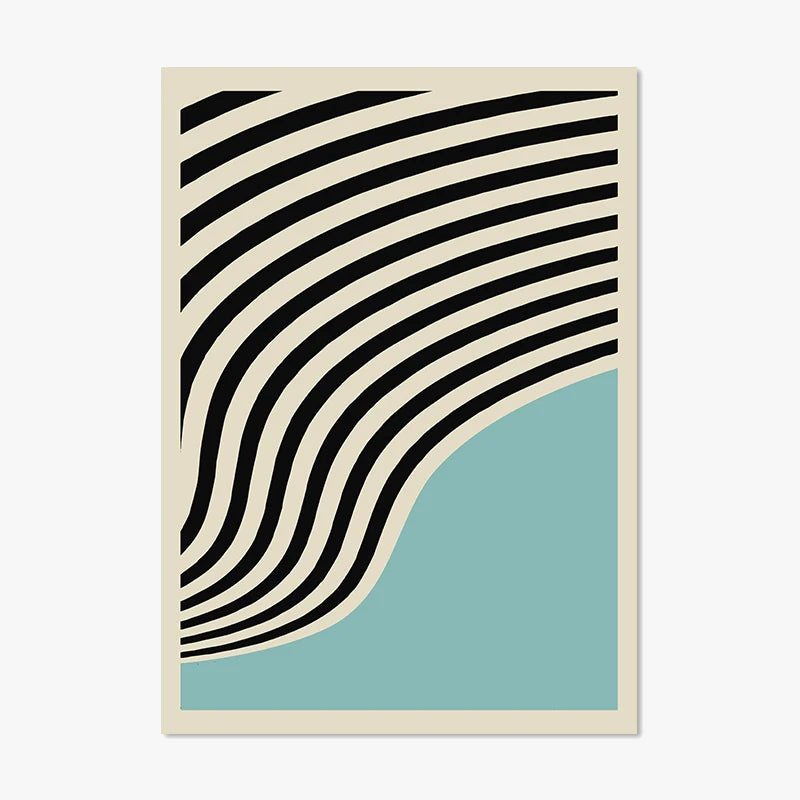 peintures abstraites modernes pour décoration intérieure minimaliste