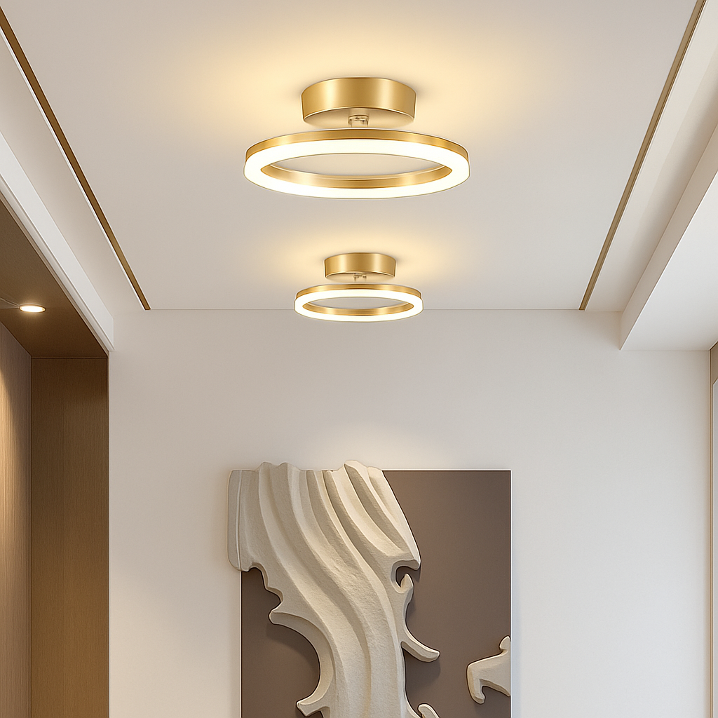 Plafond moderne à LEDs lampe éclairage intérieur décoration de la maison pour chambre Table à manger salon balcon couloir plafonnier