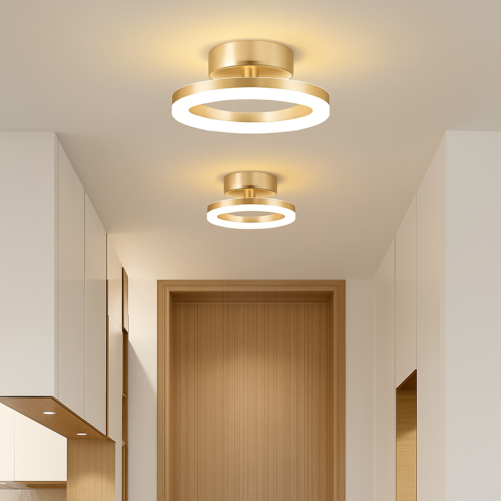 Plafond moderne à LEDs lampe éclairage intérieur décoration de la maison pour chambre Table à manger salon balcon couloir plafonnier - vue 4 sur 10
