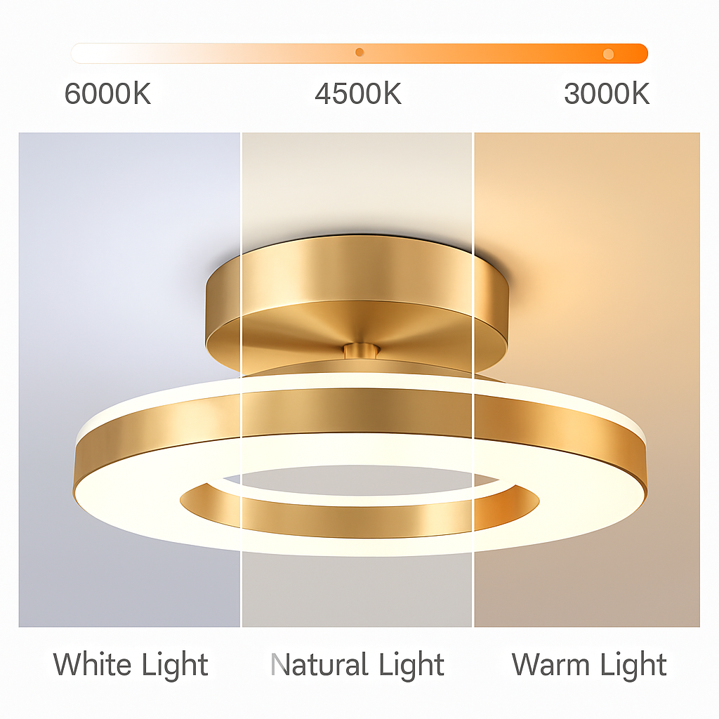 Plafond moderne à LEDs lampe éclairage intérieur décoration de la maison pour chambre Table à manger salon balcon couloir plafonnier - vue 5 sur 10