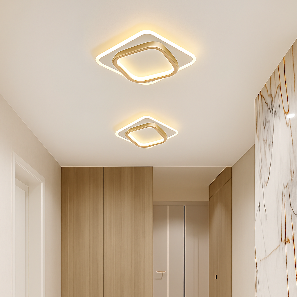 Plafond moderne à LEDs lampe pour salon escalier allée vestiaire couloir chambre plafonnier intérieur décor à la maison luminaire - vue 4 sur 22