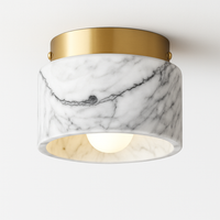 plafonnier en marbre italien luminaire décoratif idéal pour tout espace