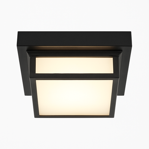 plafonnier led carré étanche pour extérieur jardin porche mur