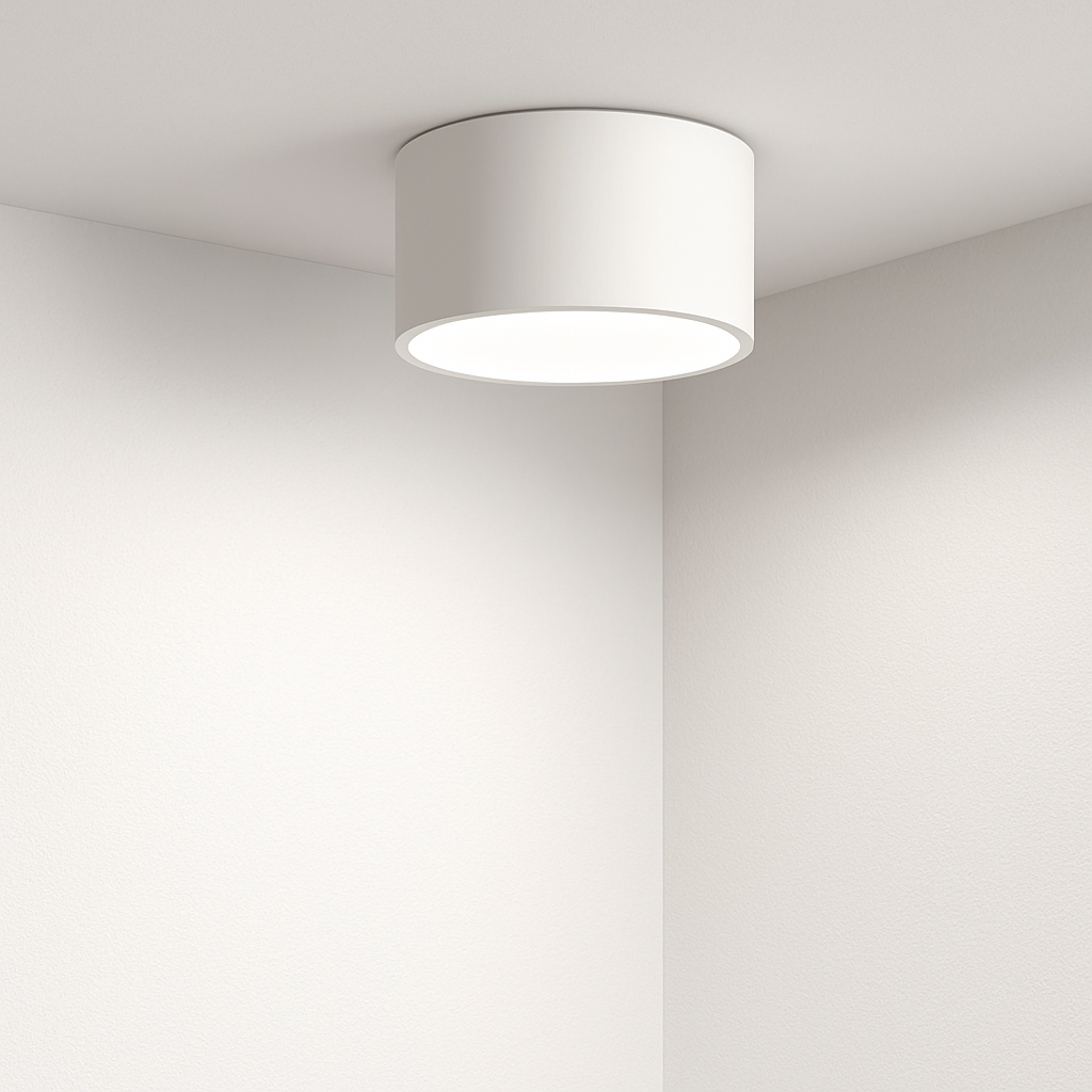 plafonnier led de bonne qualité monté en surface - vue 6 sur 10