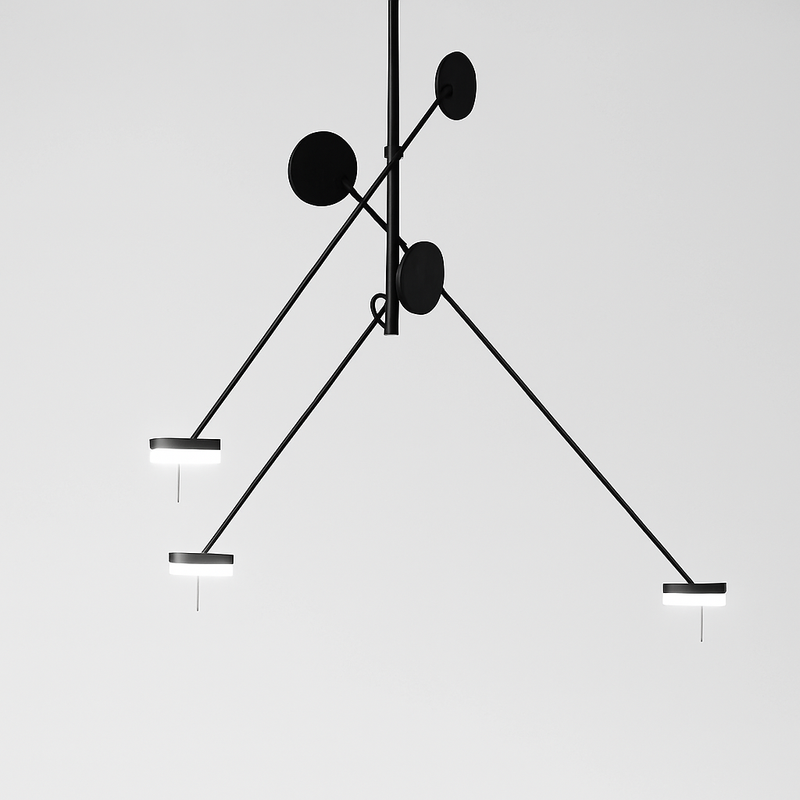 Plafonnier Led design nordique pour Tables basses de restaurant bureaux de chambre lampes suspendues noires luminaire de décoration de la maison