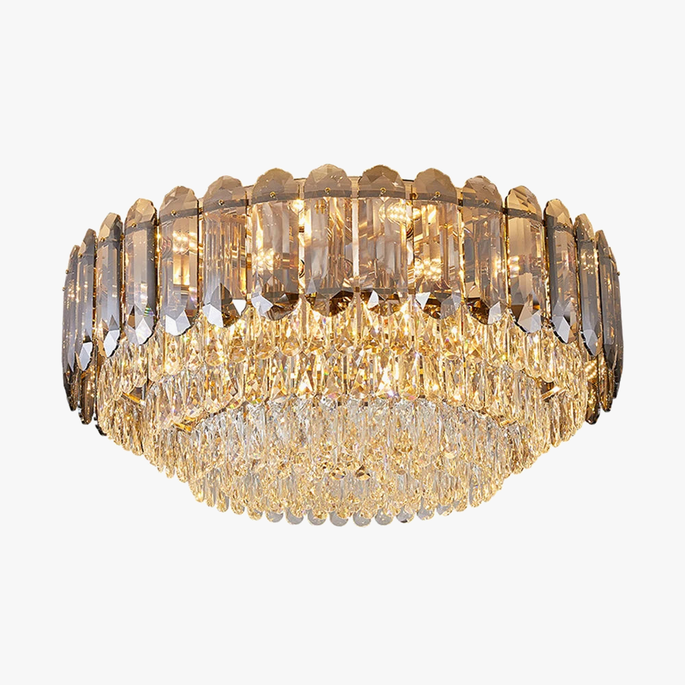 plafonnier led en cristal de luxe éclairage post-moderne nouvelle collection