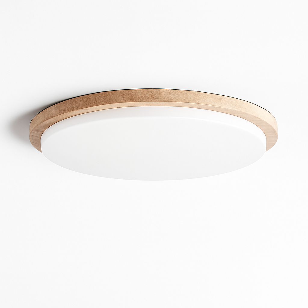 Plafonnier Led en travertin jaune - vue 5 sur 6