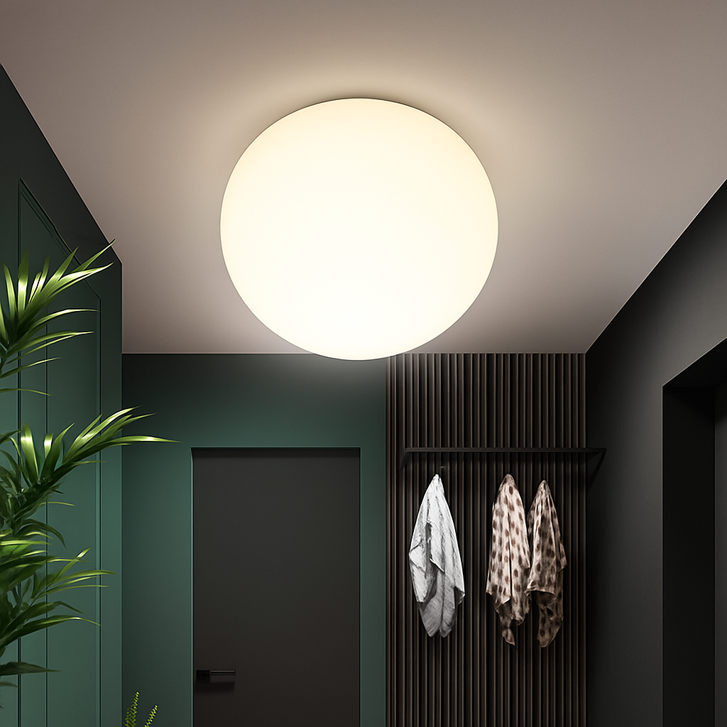 plafonnier led en verre design nordique minimaliste luminaire décoratif
