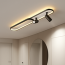 plafonnier led moderne avec projecteur pour décoration intérieure