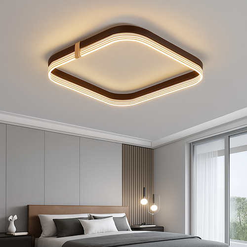 plafonnier led moderne pour décoration d'intérieur élégante