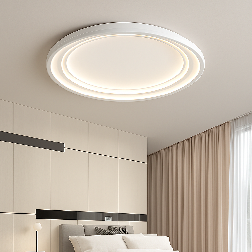 Plafonnier LED moderne pour salon salle à manger chambre Hall Ultra mince Lustre intérieur décoration de la maison luminaire Lustre - vue 4 sur 22