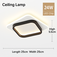 plafonnier led moderne pour un éclairage intérieur élégant