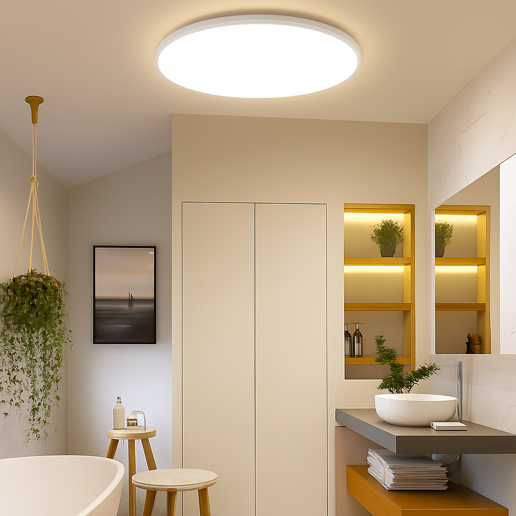 plafonnier led moderne pour un éclairage intérieur élégant - vue 7 sur 14