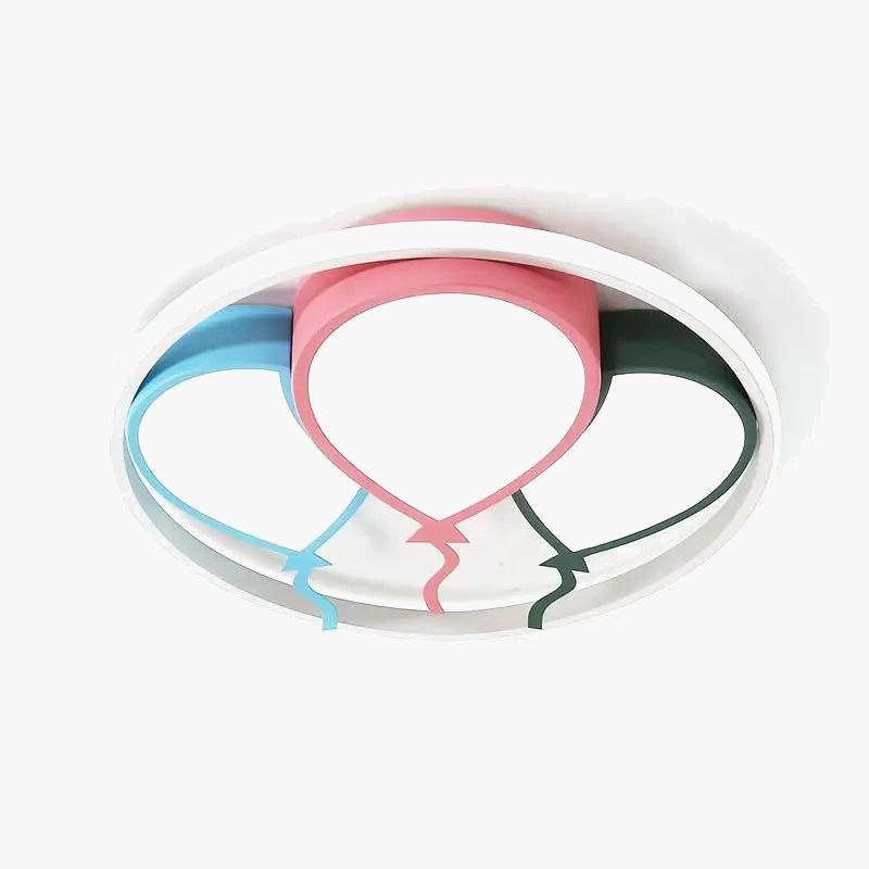 plafonnier led nordique ballon pour décoration chambre enfant