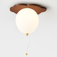 plafonnier led ours ballon décoration créative pour enfant