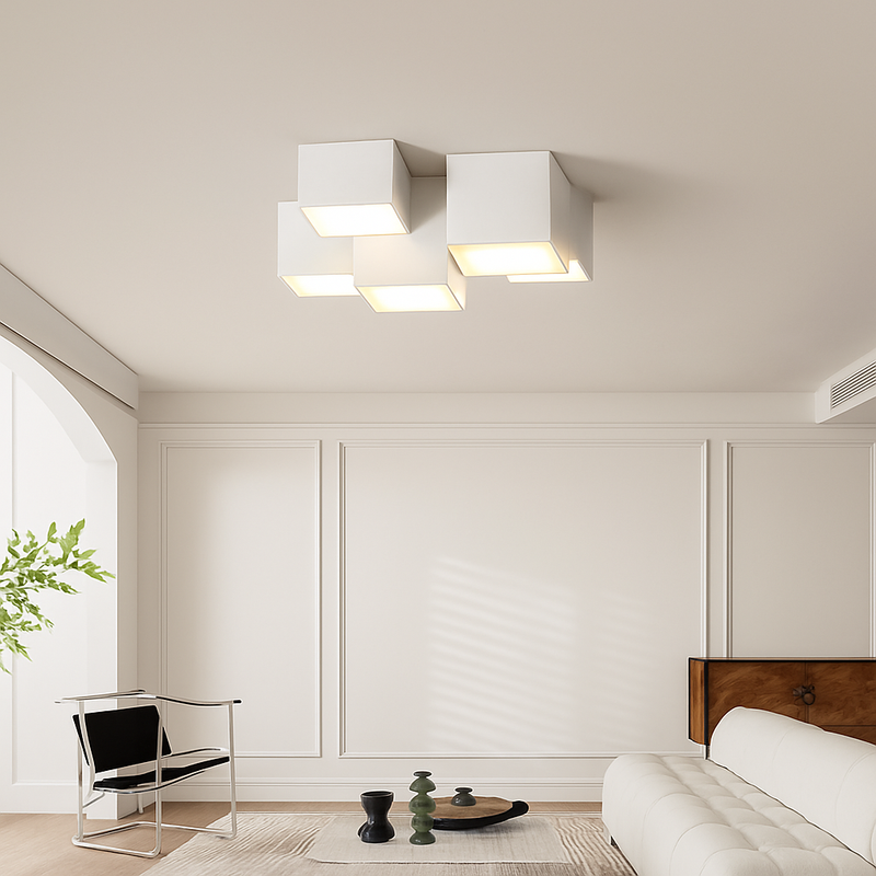 plafonnier led rectangle protection des yeux spot magique