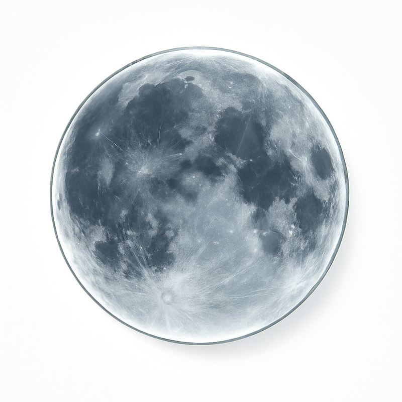 plafonnier led rond lune design nordique créatif décoratif