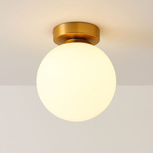 plafonnier moderne en verre pour un éclairage élégant