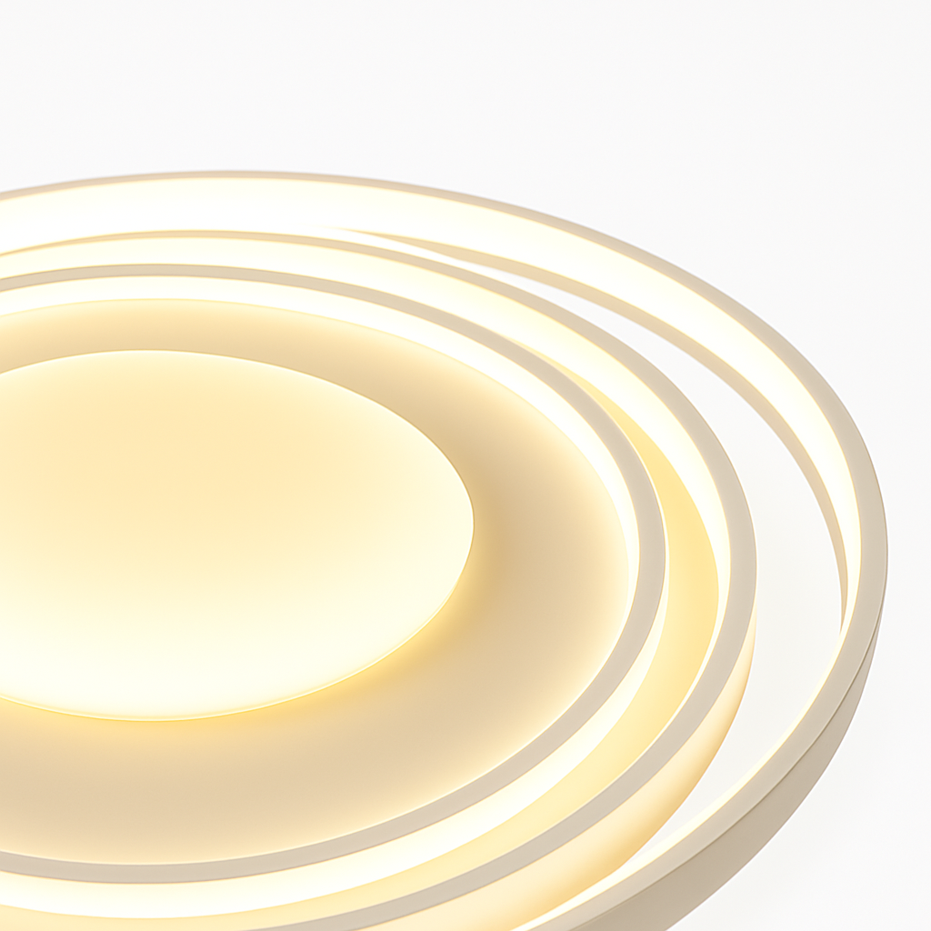 plafonnier moderne à leds pour décoration intérieure - vue 6 sur 12