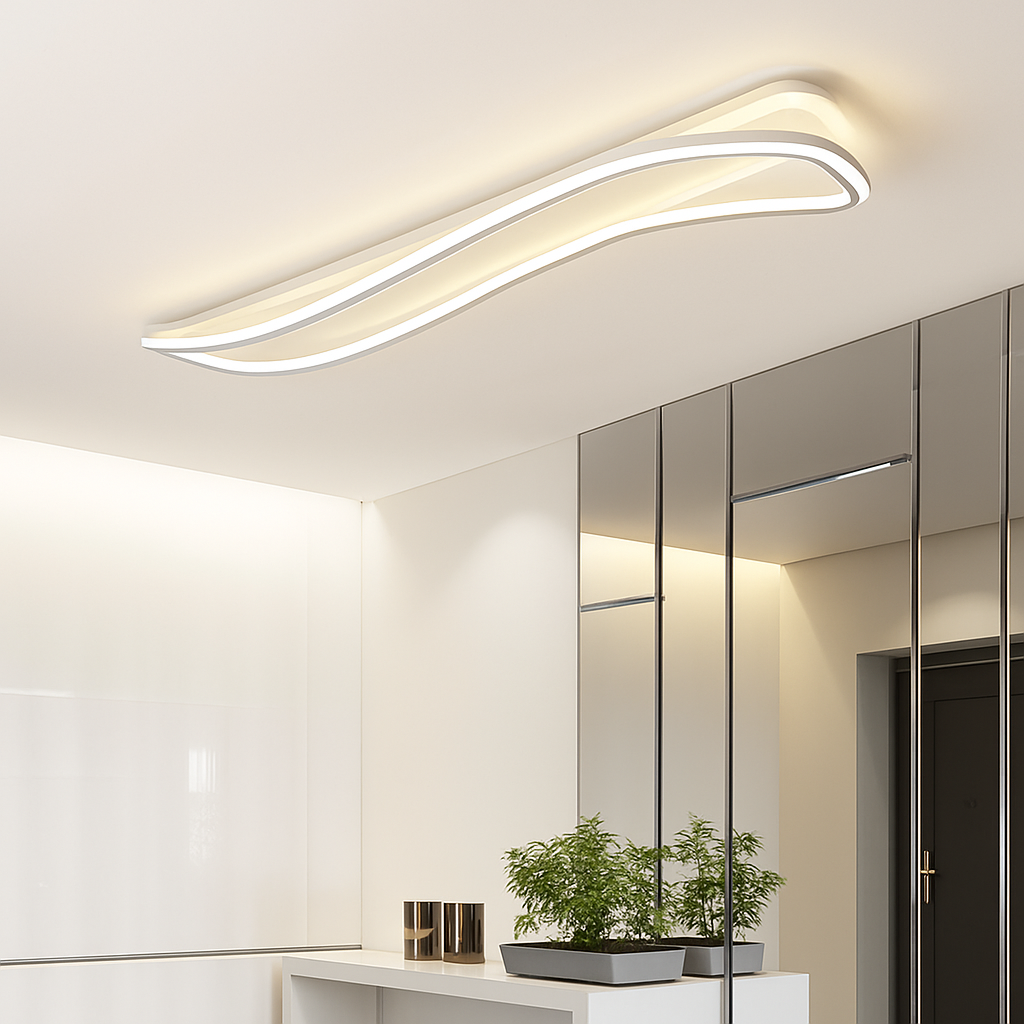 plafonnier moderne à leds pour intérieur décoratif lumineux - vue 3 sur 12