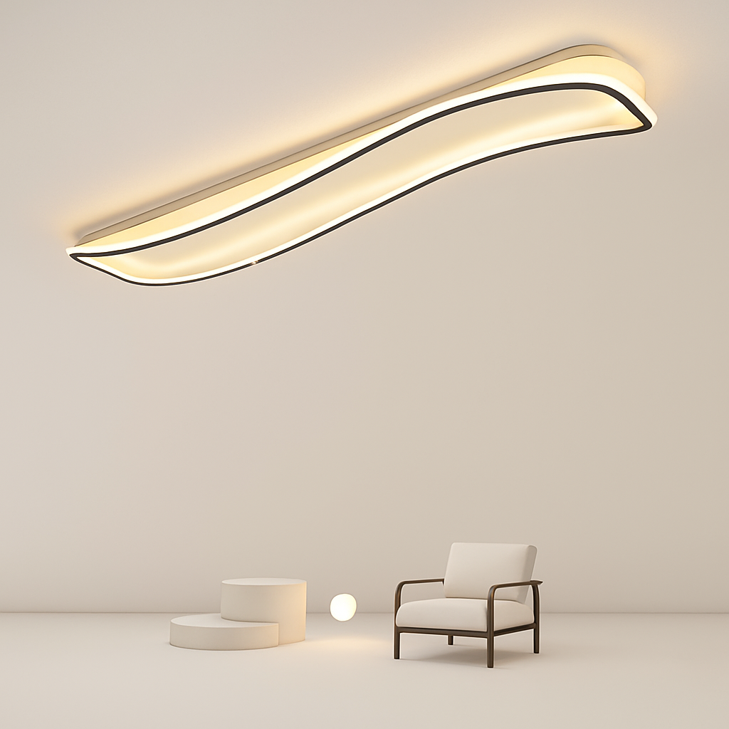 plafonnier moderne à leds pour intérieur décoratif lumineux - vue 6 sur 12