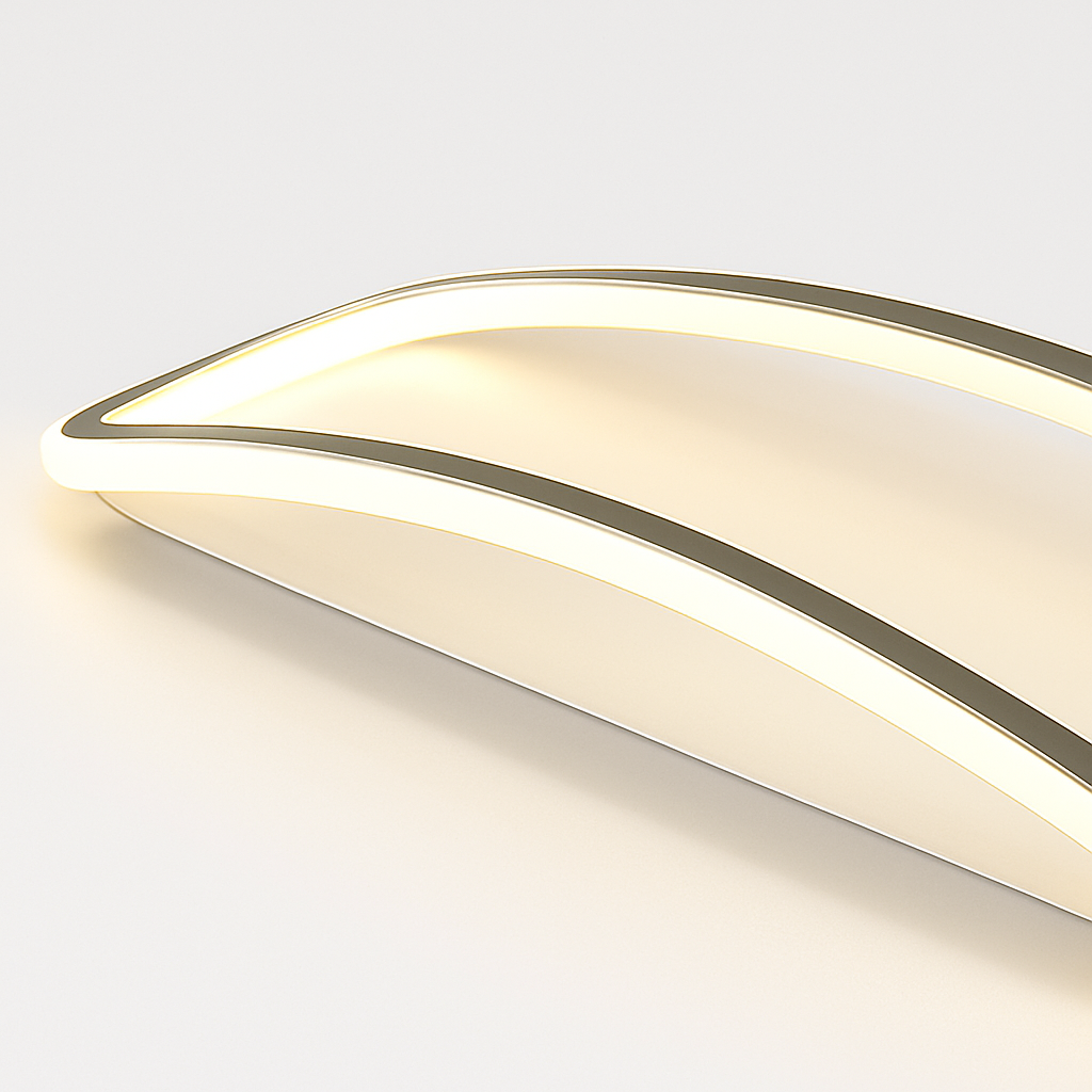 plafonnier moderne à leds pour intérieur décoratif lumineux - vue 7 sur 12