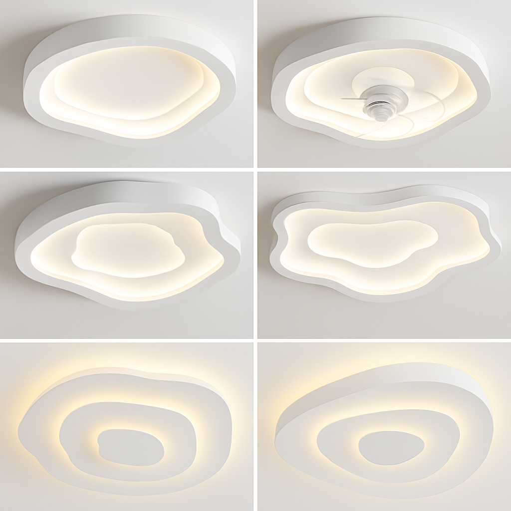 Plafonnier moderne à LEDs pour salon salle à manger chambre enfants salle d'étude allée décor à la maison - vue 6 sur 21