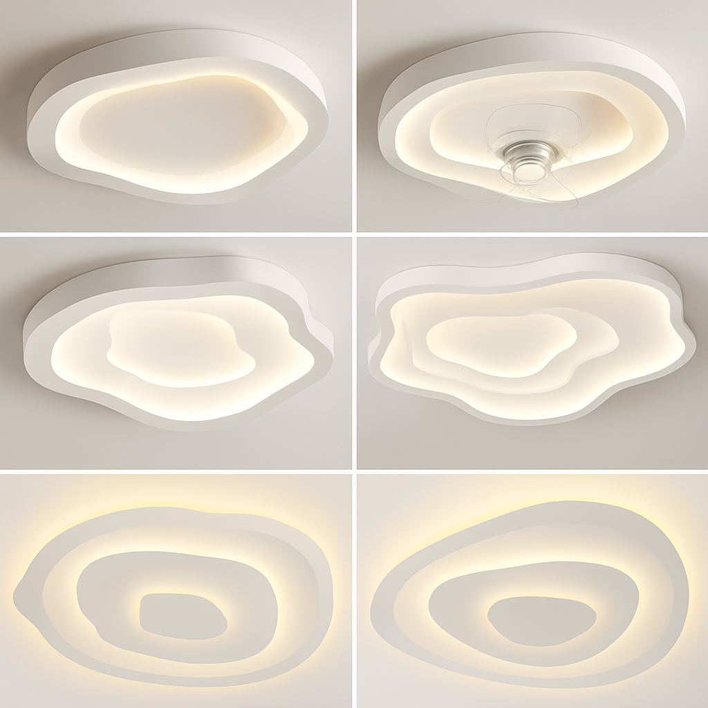 Plafonnier moderne à LEDs pour salon salle à manger chambre enfants salle d'étude allée décor à la maison - vue 6 sur 21