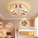 plafonnier papillon décoratif pour enfants lampes créatives d'intérieur