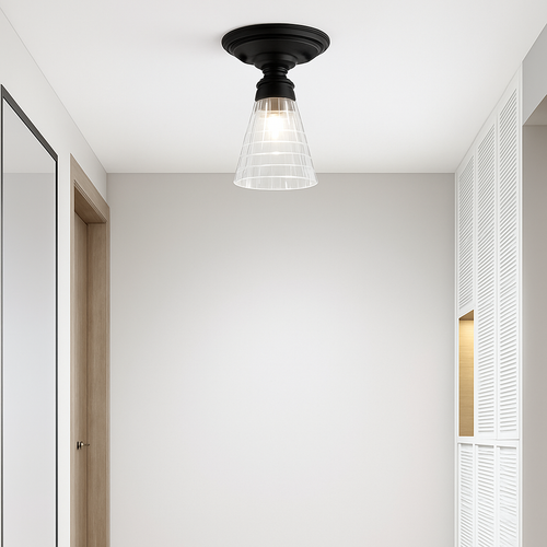 plafonnier rétro américain avec couvercle en verre pour décoration créative