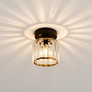 Plafonnier rond ou carré en cristal de verre Luxury