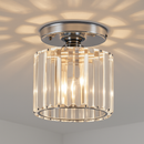 Plafonnier rond ou carré en cristal de verre Luxury