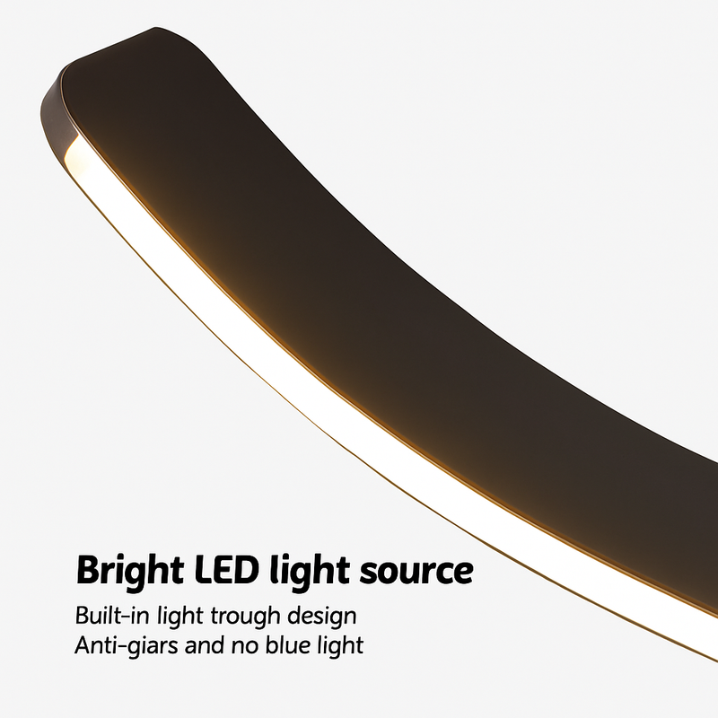 Plafonnier suspension lumière lustres pour salle à manger LED chambre salon nordique décor à la maison moderne lampes à anneau rond