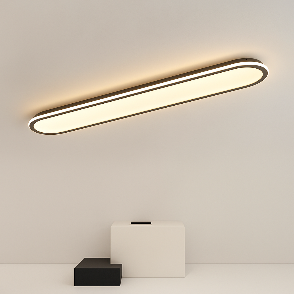plafonniers annulaires nordiques leds modernes pour restaurant de cuisine - vue 2 sur 18