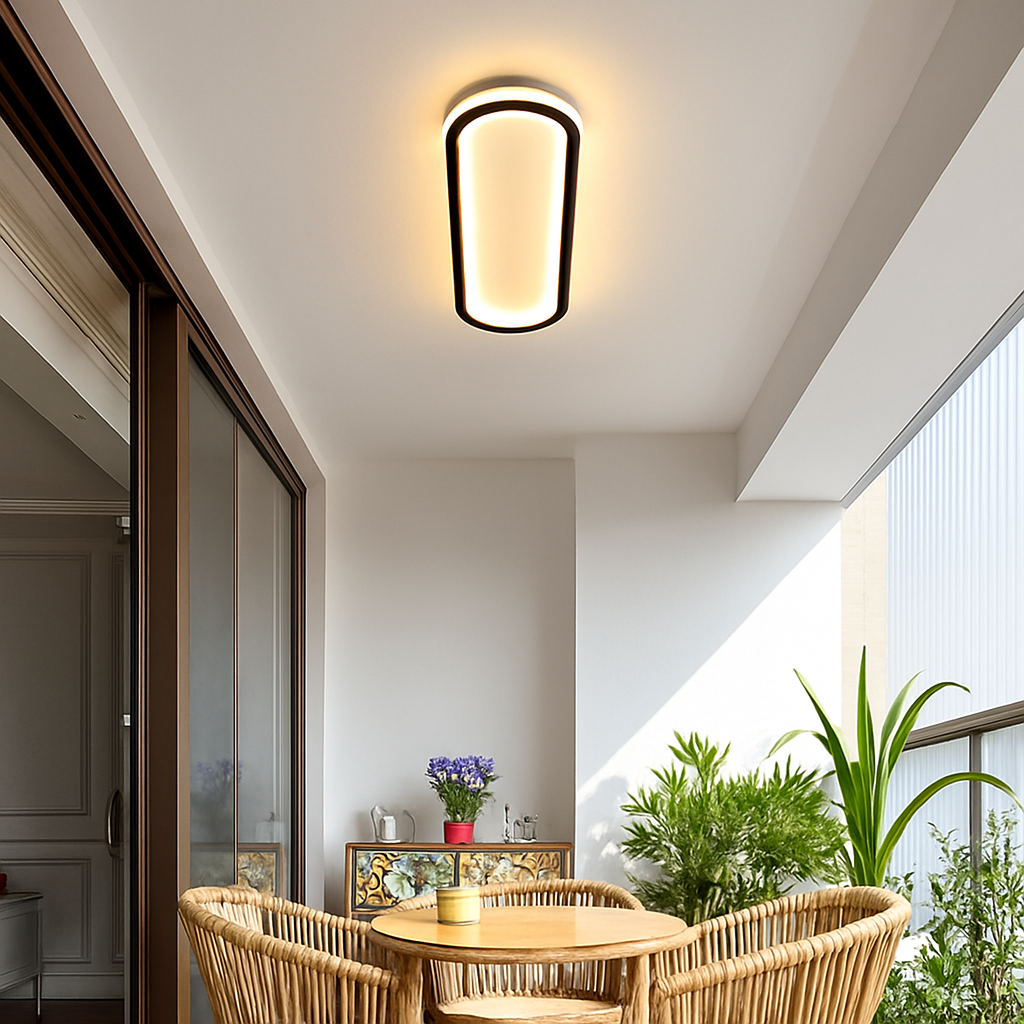 plafonniers annulaires nordiques leds modernes pour restaurant de cuisine - vue 6 sur 18