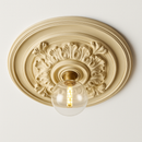 plafonniers led modernes style nordique rétro français sculptés