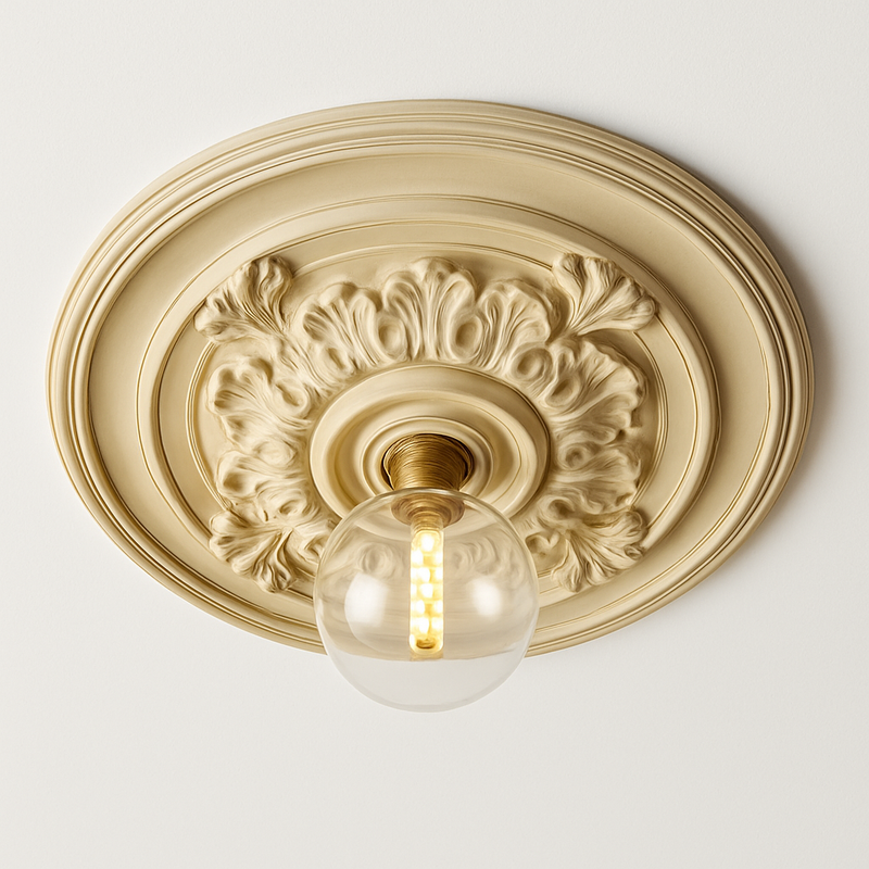 plafonniers led modernes style nordique rétro français sculptés