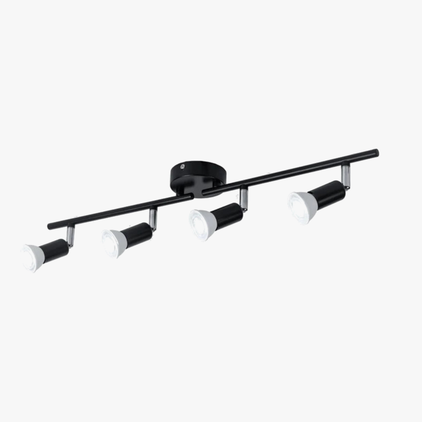 Plafonniers LED réglables pour salon chambre cuisine décoration 2/3/4/6 têtes rotatif Design plafonnier lampe