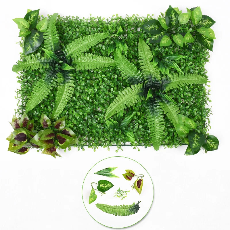 plantes artificielles murales tropicales pour décoration jardin mariage