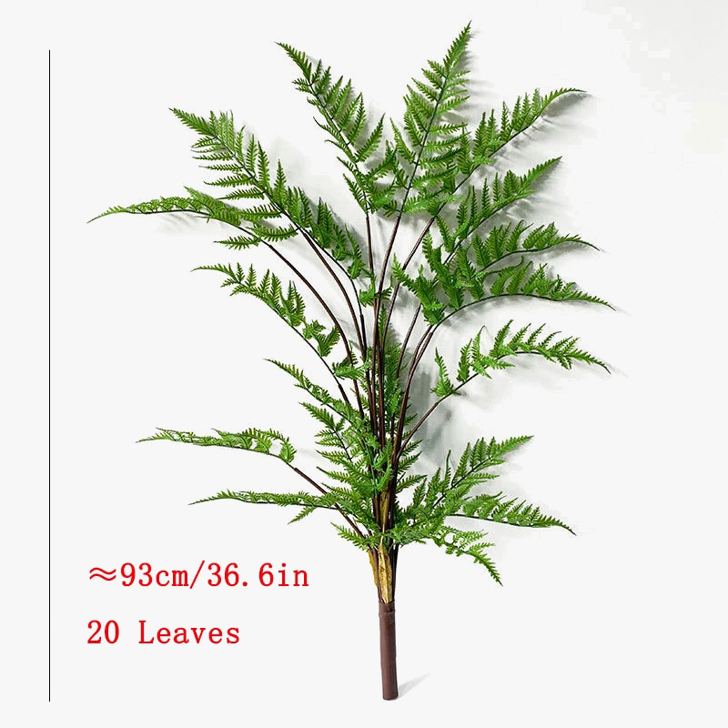 plantes artificielles tropicales pour décoration mariage et DIY