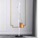 porte-manteau sur pied avec base en marbre pour vêtements